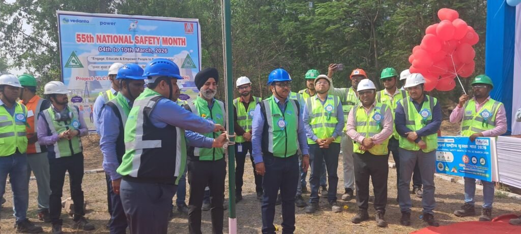 55वें राष्ट्रीय सुरक्षा माह पर व्हीएलसीटीपीपी में अनेक कार्यक्रम kshititech