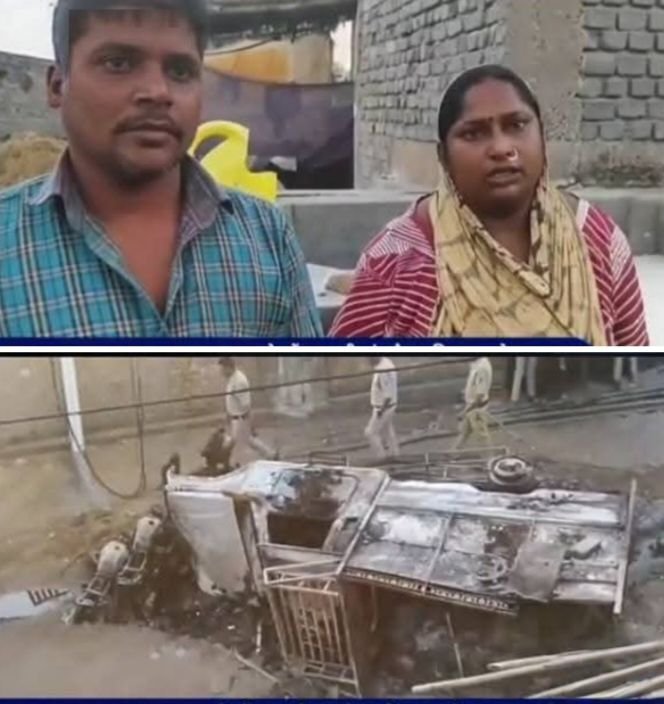 बड़ी खबर-शक्ति जिले के बसंतपुर गोरखापाली में आरोपियों का आतंक, घर में घुसकर महिलाओं के साथ की मारपीट, एक पिकअप वाहन, एक ट्रैक्टर एवं तीन बाइक जलकर खाक, मामला पुरानी रंजिश को लेकर होना बताया जा रहा, पूरे गांव में भारी पुलिस बल तैनात,घंटो तक चली मारपीट एवं आगजनी की घटना kshititech