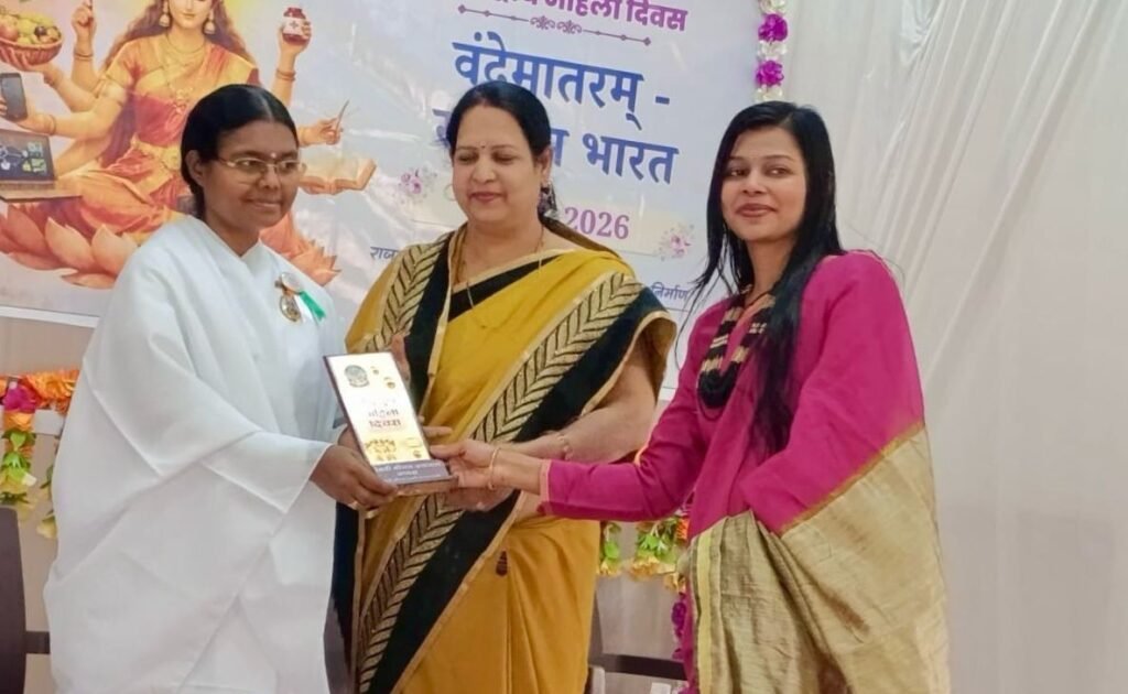 8 मार्च को महिला दिवस पर शक्ति की महिला जागृति शाखा अध्यक्ष ने किया ब्रह्माकुमारी की बहनों का सम्मान, अध्यक्ष मीनल ने कहा- ब्रह्माकुमारी द्वारा किया जा रहा कार्य हम सभी के लिए प्रेरणादायक kshititech