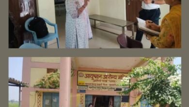 स्वास्थ्य केदो की व्यवस्थाओं को बेहतर बनाने सीएमएचओ डॉक्टर पूजा अग्रवाल ने किया अस्पतालों का निरीक्षण. उपस्थित चिकित्सा अधिकारियों को जन सुविधाओं एवं प्रशासनिक व्यवस्थाओं को लेकर दिए आवश्यक निर्देश. भीषण गर्मी को देखते हुए आपातकालीन स्वास्थ्य सुविधाओं को भी दुरुस्त रखने संबंधी दिए गए निर्देश kshititech