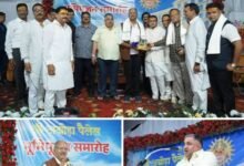 अंबिकापुर में अग्रोहा पैलेस निर्माण की रखी गई आधारशिला-अग्रवाल समाज का इतिहास सेवा समर्पण एवं लोक कल्याण की अमिट परंपरा से भरा हुआ है- बृजमोहन अग्रवाल.अंबिकापुर में श्री अग्रोहा पैलेस के निर्माण का हुआ भव्य भूमि पूजन. कैबिनेट मंत्री राजेश अग्रवाल सहित समाज के पदाधिकारी रहे मौजूद. डेढ़ सौ कमरे के अत्याधुनिक भवन का होगा निर्माण kshititech