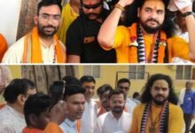 जिला मुख्यालय शक्ति में गौ माता को राष्ट्र माता का दर्जा दिलाने गौ सेवकों ने तहसीलदार को सौंपा ज्ञापन. सिद्ध श्री हनुमान मंदिर से निकली यात्रा kshititech