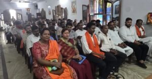 जिला भाजपा कार्यालय शक्ति में आगामी कार्यक्रमों को लेकर हुआ बैठक का आयोजन। 6 अप्रैल को स्थापना दिवस से प्रारंभ होगा संगठन के कार्यक्रमों का सिलसिला. 6 अप्रैल को 46 वा स्थापना दिवस मनाएंगे भाजपा के कार्यकर्ता kshititech