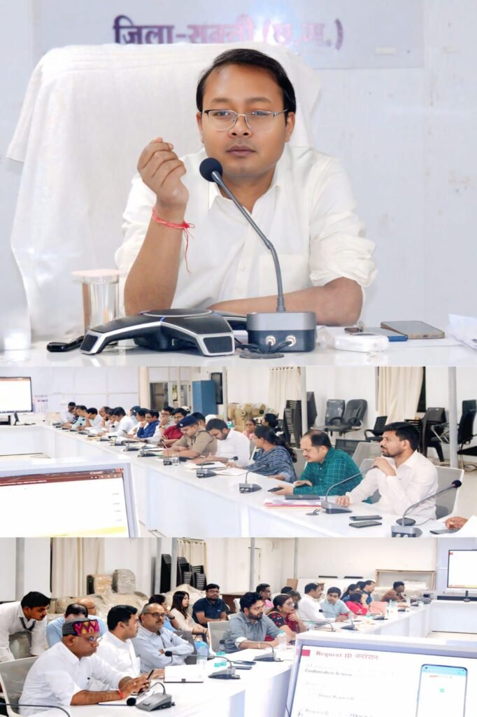 मंगलवार को कलेक्टर तोपनो साहब ने समय सीमा की बैठक में विभिन्न विभाग प्रमुखों से करी समीक्षा सांसद कमलेश जांगड़े ने स्व जनगणना के माध्यम से भरी जानकारी. जन दर्शन में जिले के प्रशासनिक मुखिया ने नागरिकों की सुनी समस्याएं. सखी वन स्टॉप सेंटर के संचालन के लिए दो पदों पर निकली वैकेंसी kshititech