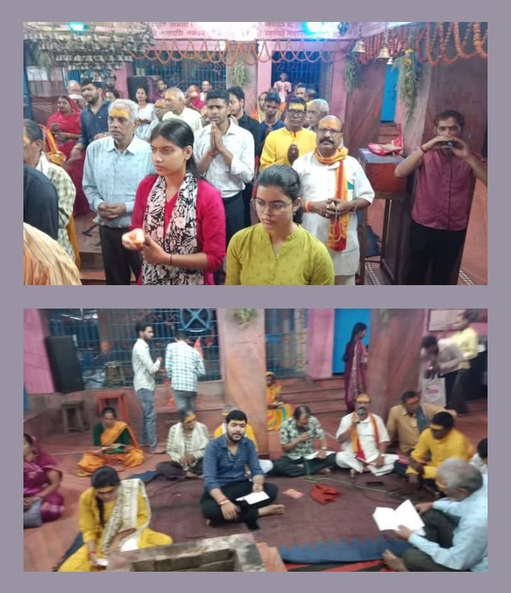 108 बार हुआ चालीसा का पाठ-शक्ति के मां महामाई दाई मंदिर में हनुमान जयंती के पर्व पर हुआ सुंदर कांड पाठ का आयोजन. धर्म प्रेमी देवेंद्र सोनी ने दी जानकारी kshititech