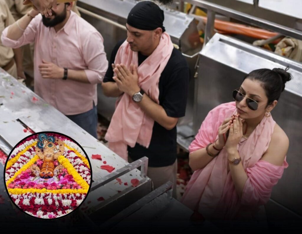 मंगलवार को खाटू श्याम के दरबार में पहुंचे पूर्व क्रिकेटर हरभजन सिंह और उनकी पत्नी. 1 महीने में दूसरी बार पहुंचे हरभजन.अद्भुत है खाटू वाले श्याम की महिमा kshititech