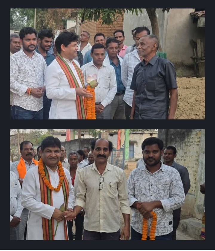 शक्ति के पूर्व विधायक डॉक्टर खिलावन साहू पहुंचे भाजपा के गांव चलो घर चलो अभियान में. शक्ति विकासखंड के देवरमांल में आयोजित था कार्यक्रम।डॉक्टर खिलावन ने केंद्र एवं राज्य सरकार की योजनाओं की जानकारी दी ग्रामीणों को kshititech