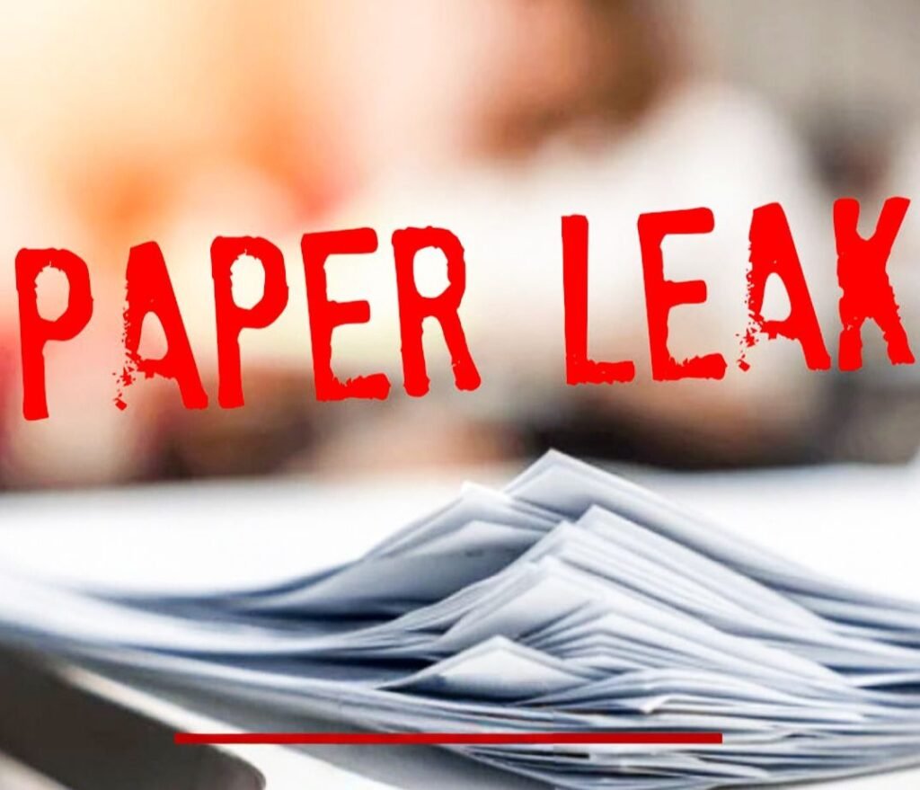 पेपर लीक मामले में 164 लोग गिरफ्तार.159 अभ्यर्थी भी शामिल kshititech