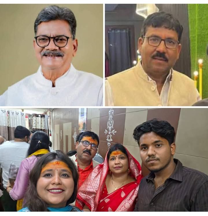 धन्यवाद महंत जी-महंत जी के पत्र से टेमर के सरपंच चंद्र कुमार सोनी ने परिवार सहित किए उज्जैन स्थित महाकाल के दर्शन. विशिष्ट अतिथि के रूप में सीधे दर्शन का लाभ मिला सोनी परिवार को। सोनी परिवार ने किया महंत जी का धन्यवाद. सांसद- विधायकों के पत्र से देश के प्रसिद्ध मंदिरों में मिलती है सीधे दर्शन की सुविधा kshititech