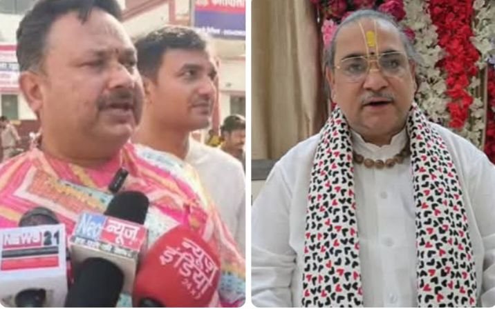 ब्रेकिंग न्यूज़-वृंदावन के प्रसिद्ध कथा वाचक मृदुलकांत शास्त्री पर हमला- आचार्य बांके बिहारी गोस्वामी ने करी पूरे मामले की निंदा. कहां घटना निंदनीय.संत समाज में भारी आक्रोश. मृदुल कांत ने कहा- यह अपमान पूरे वृंदावन का kshititech