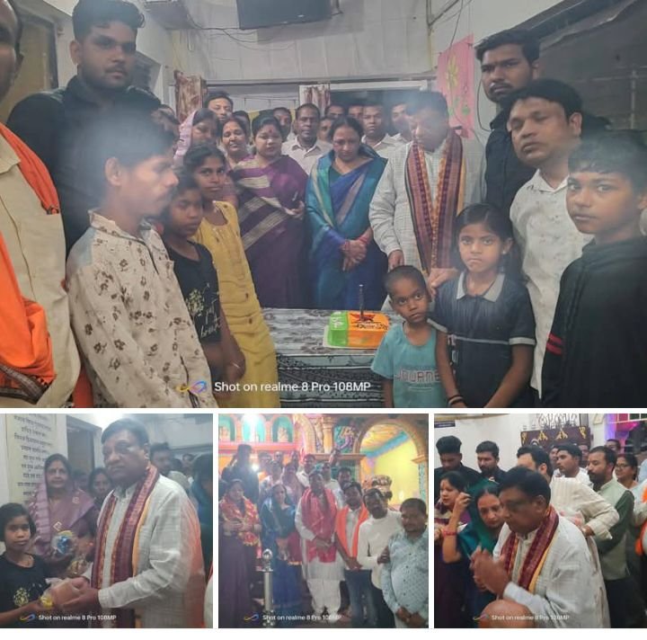 जांजगीर के वृद्ध आश्रम एवं मुक बधिर आश्रम खोखरा में पहुंचे नारायण चंदेल. जन्मदिन के मौके पर चंदेल ने किया सेवा तथा रचनात्मक कार्य. सांसद कमलेश जांगड़े एवं चंदेल परिवार के लोग भी रहे मौजूद. आश्रम के बच्चों के बीच चंदेल ने काटा जन्मदिन का केक kshititech