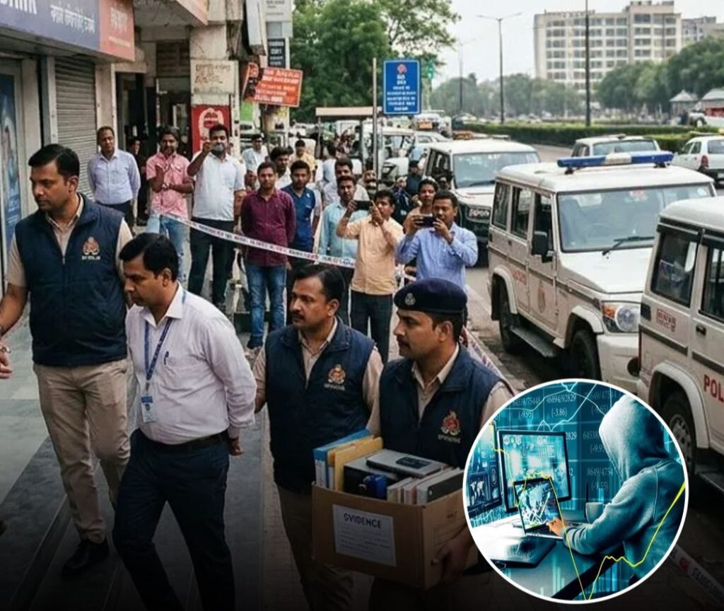 चल रहा था बड़ा भयंकर गिरोह.बैंकों के अधिकारियों की मिली भगत से 2500 करोड रुपए के साइबर फ्रॉड मामले का हुआ खुलासा. तीन बैंक अधिकारी गिरफ्तार. एक्सिस एवं एचडीएफसी बैंक के हैं अधिकारी.85 संदिग्ध बैंक खातों की हुई पहचान kshititech