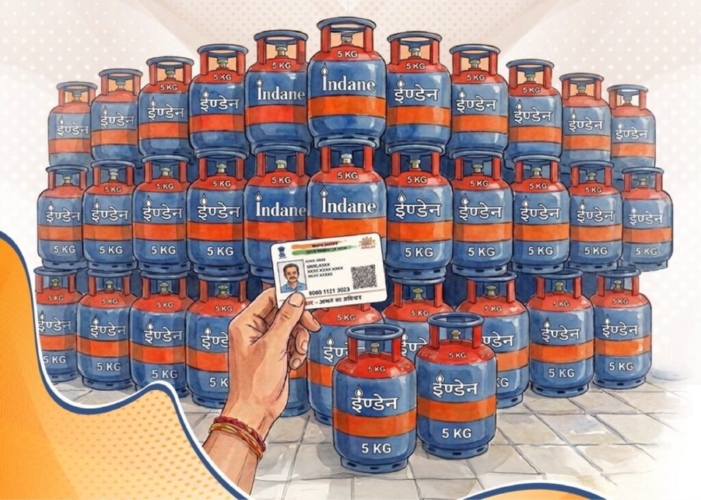 छोटू ने तो कमाल कर दिया-आसान हुई आपके लिए एलपीजी सिलेंडर की उपलब्धता- एक कागज दिखाओ- 5 किलो का छोटू घर ले जाओ kshititech