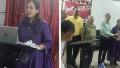 डिम्पल अग्रवाल को मिली पीएचडी की उपाधि "आदिवासी एवं गैर आदिवासी महिलाओं के वित्तीय सशक्तिकरण" पर किया शोध. खरसिया शहर की मेधावी बेटी एवं कटघोरा के प्रतिष्ठित अग्रवाल परिवार की बहू है डिंपल. शासकीय महाविद्यालय चपले में सहायक प्रोफेसर है डिंपल kshititech