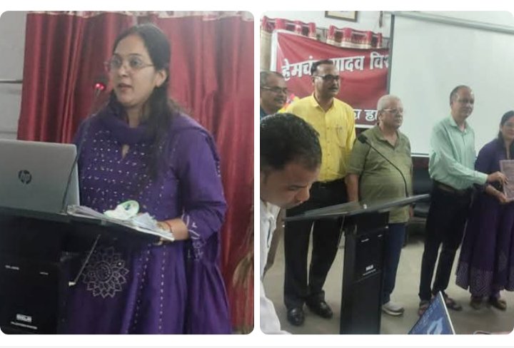डिम्पल अग्रवाल को मिली पीएचडी की उपाधि "आदिवासी एवं गैर आदिवासी महिलाओं के वित्तीय सशक्तिकरण" पर किया शोध. खरसिया शहर की मेधावी बेटी एवं कटघोरा के प्रतिष्ठित अग्रवाल परिवार की बहू है डिंपल. शासकीय महाविद्यालय चपले में सहायक प्रोफेसर है डिंपल kshititech