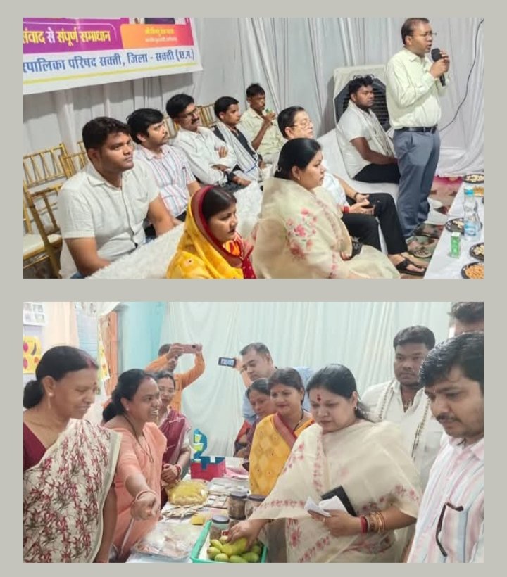 नगर पालिका शक्ति द्वारा सुशासन तिहार के समाधान शिविर का हुआ 21 मई को आयोजन. पांच परिवारों को पीएम आवास की चाबी. पीएम आवास का अनुज्ञा पत्र एवं जन्म प्रमाण पत्रों का हुआ वितरण. सांसद कमलेश जांगड़े. कलेक्टर साहब एवं नगर पालिका अध्यक्ष श्यामसुंदर अग्रवाल रहे मौजूद kshititech