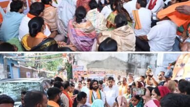 पहली बार होने जा रहे बम्हनीनडीह नगर पंचायत चुनाव के लिए भाजपा ने झोंकी अपनी पूरी ताकत.प्रभारी मंत्री और सांसद पहुंचे प्रत्याशियों के पक्ष में प्रचार करने. सांसद कमलेश जांगड़े ने कहा- ट्रिपल इंजन की सरकार बनने से तेजी से होगा शहर का विकास. नगर पंचायत अध्यक्ष एवं पार्षदों के लिए हो रहा चुनाव kshititech