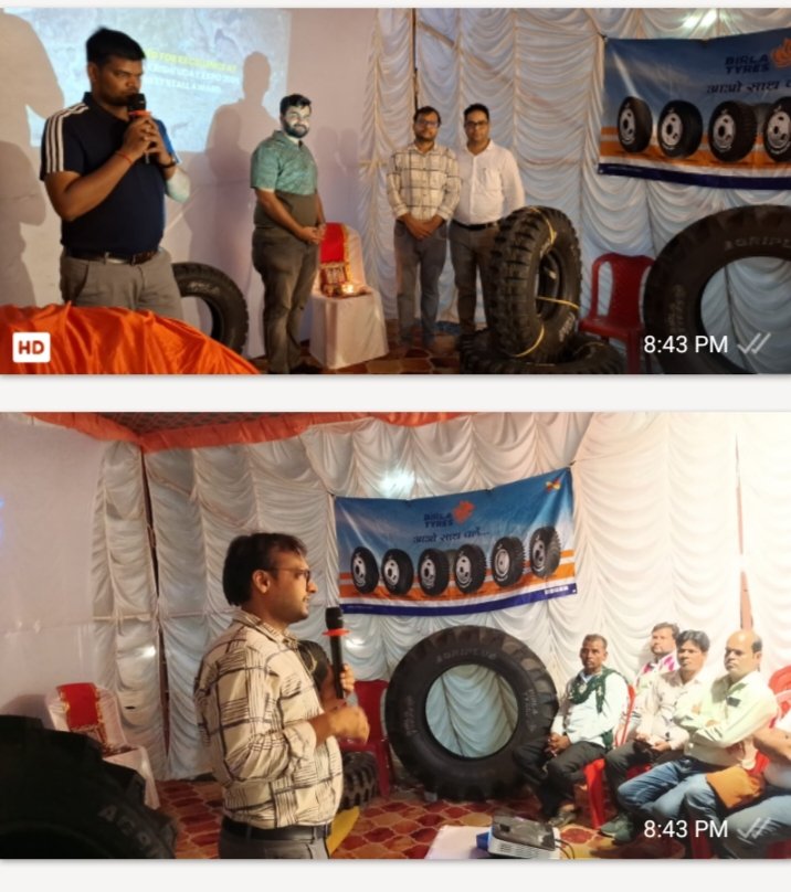 बिरला टायर बना किसानों की पहली पसंद शक्ति जिला मुख्यालय में 26 मई को आयोजित बिरला टायर के सम्मेलन में पहुंचे सैकड़ो कृषक. एस एन टायर ने किया था आयोजन. किसानों ने कहा- बिरला टायर सालों साल तक चलने वाला भरोसे का है उनका साथी. कंपनी के नए टायरों की भी हुई लॉन्चिंग. 35 सालों से बिरला टायर दुनिया के अनेकों देशो में है लोगों की पसंद बिरला टायर बना किसानों की पहली पसंद शक्ति जिला मुख्यालय में 26 मई को आयोजित बिरला टायर के सम्मेलन में पहुंचे सैकड़ो कृषक. एस एन टायर ने किया था आयोजन. किसानों ने कहा- बिरला टायर सालों साल तक चलने वाला भरोसे का है उनका साथी. कंपनी के नए टायरों की भी हुई लॉन्चिंग. 35 सालों से बिरला टायर दुनिया के अनेकों देशो में है लोगों की पसंद kshititech