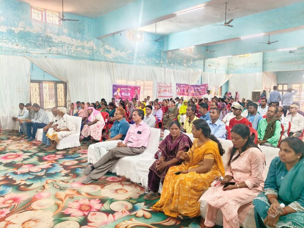 सुशासन तिहार 2026: नगर पालिका परिषद सक्ती में हुआ जनसमस्या समाधान शिविर का आयोजन.शासन की जनकल्याणकारी योजनाओं का लाभ सभी को मिले – सांसद श्रीमती कमलेश जांगड़े.स्वास्थ्य जांच, राशन कार्ड, आवास और आयुष्मान कार्ड से लाभान्वित हुए शहरवासी सुशासन तिहार 2026: नगर पालिका परिषद सक्ती में हुआ जनसमस्या समाधान शिविर का आयोजन.शासन की जनकल्याणकारी योजनाओं का लाभ सभी को मिले – सांसद श्रीमती कमलेश जांगड़े.स्वास्थ्य जांच, राशन कार्ड, आवास और आयुष्मान कार्ड से लाभान्वित हुए शहरवासी kshititech