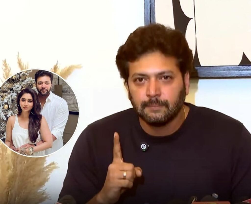 पत्नी से जब तक तलाक नहीं हो जाता तब तक नहीं करूंगा फिल्मों में एक्टिंग. फूट-फूट कर रो पड़े एक्टर रवि मोहन. रवि ने कहा- कैदी की तरह जी रहा हूं जीवन kshititech