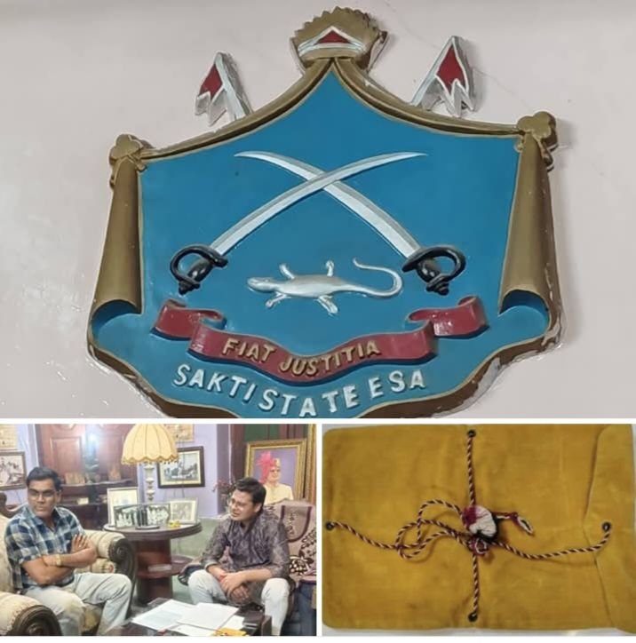 पांडुलिपि सर्वेक्षण में क्रांति कुमार कॉलेज के अधिकारियों ने करी राजमहल के धर्मेंद्र सिंह से मुलाकात. क्षेत्र की प्राचीन धरोहरों को सहेजने चल रहा विशेष अभियान. राष्ट्रीय सेवा योजना के अधिकारी जुटे हैं इस कार्य में kshititech