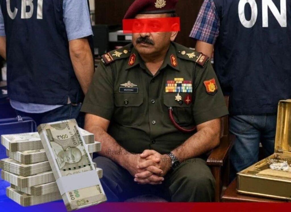 50 लाख रुपए की रिश्वतखोरी के मामले में सेना का कर्नल हुआ गिरफ्तार. सीबीआई ने करी बड़ी कार्रवाई. किसी निजी कंपनी को फायदा पहुंचाने के लिए घटिया प्रोडक्ट को दी मंजूरी kshititech