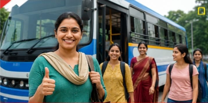 महिलाओं की हुई अब बल्ले बल्ले-1 जून से महिलाओं के लिए बसों में यात्रा फ्री नहीं देना होगा बसों का किराया. राज्य सरकार ने लिया बड़ा निर्णय. सरकार ने जारी कर दी अधिसूचना. महिलाओं के चेहरों में आई मुस्कान kshititech