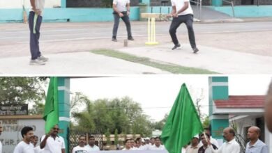 मोदी सरकार के 12 साल पूरे होने पर जिला मुख्यालय शक्ति में हुआ मैराथन दौड़ का आयोजन. आईएएस- आईपीएस अधिकारियो सहित जनप्रतिनिधियों ने लगाई दौड़. पुलिस कप्तान ठाकुर साहब एवं सीईओ जैन ने मारे छक्के और नगर पालिका अध्यक्ष राम अवतार ने मैराथन दौड़ को हरी झंडी दिखाकर किया रवाना kshititech