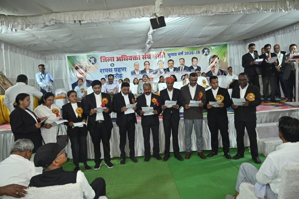 ऐतिहासिक रहा जिला अधिवक्ता संघ शक्ति का शपथ ग्रहण समारोह. प्रधान जिला सत्र न्यायाधीश जयदीप गर्ग ने कहा जल्द ही जेठा स्थित नए भवन में शिफ्ट होगा न्यायालय. युवा अधिवक्ता राहुल स्वर्णकार ने भी मंचीय व्यवस्था बनाने में करी सक्रिय भागीदारी ऐतिहासिक रहा जिला अधिवक्ता संघ शक्ति का शपथ ग्रहण समारोह. प्रधान जिला सत्र न्यायाधीश जयदीप गर्ग ने कहा जल्द ही जेठा स्थित नए भवन में शिफ्ट होगा न्यायालय. युवा अधिवक्ता राहुल स्वर्णकार ने भी मंचीय व्यवस्था बनाने में करी सक्रिय भागीदारी kshititech
