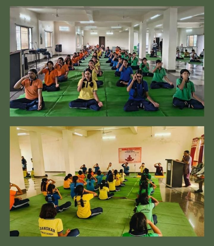 योग से खिलेगा जीवन-शक्ति के संस्कार पब्लिक स्कूल में मनाया गया अंतर्राष्ट्रीय योग दिवस.स्वस्थ आयु के लिए योग' थीम पर सक्ती के विद्यार्थियों ने लिया नियमित योगाभ्यास का संकल्प kshititech