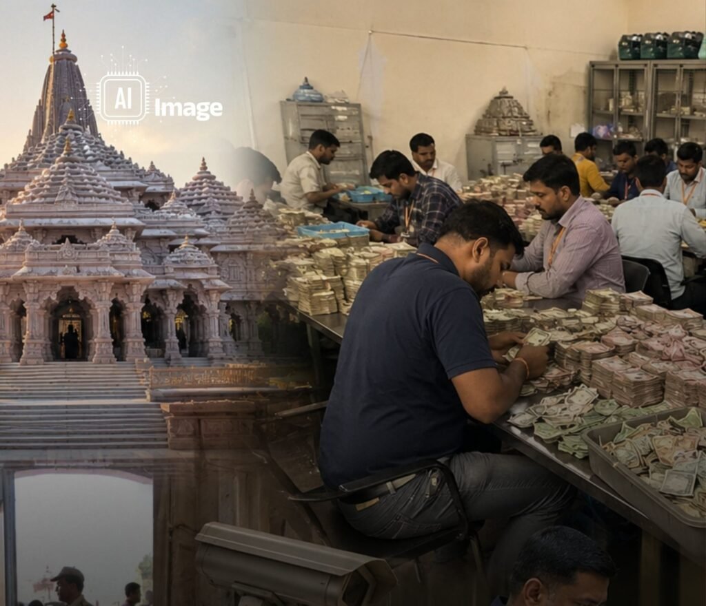 न चेकिंग, न ड्रेस कोड, प्राइवेट कर्मचारियों से गिनवाए जा रहे थे नोट', चंदा चोरी में SIT का बड़ा खुलासा. इतनी बड़ी ट्रस्ट में भयंकर लापरवाही kshititech