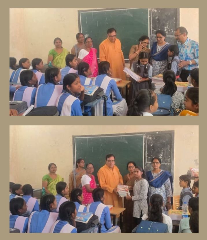 शाला प्रवेश उत्सव में पहुंचे मांगेराम अग्रवाल।श्री अग्रवाल ने कहा- टॉप टेन में स्थान बनाने वाली छात्राओं को शिव बुक सेंटर की ओर से दी जाएगी 21000 रुपए की प्रोत्साहन सम्मान राशि शाला प्रवेश उत्सव में पहुंचे मांगेराम अग्रवाल।श्री अग्रवाल ने कहा- टॉप टेन में स्थान बनाने वाली छात्राओं को शिव बुक सेंटर की ओर से दी जाएगी 21000 रुपए की प्रोत्साहन सम्मान राशि kshititech