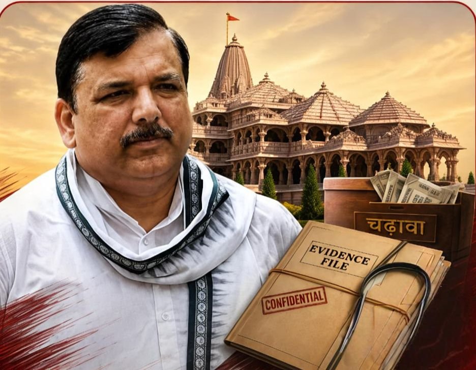होगा अब बड़ा खुलासा-अयोध्या के राम मंदिर चढ़ावा चोरी केस में बड़ा मोड़, SIT ने आम आदमी पार्टी के नेता संजय सिंह को सबूत सौंपने के लिए बुलाया. 25 जून को सुबह 11:00 बजे पहुंचेंगे संजय सिंह kshititech