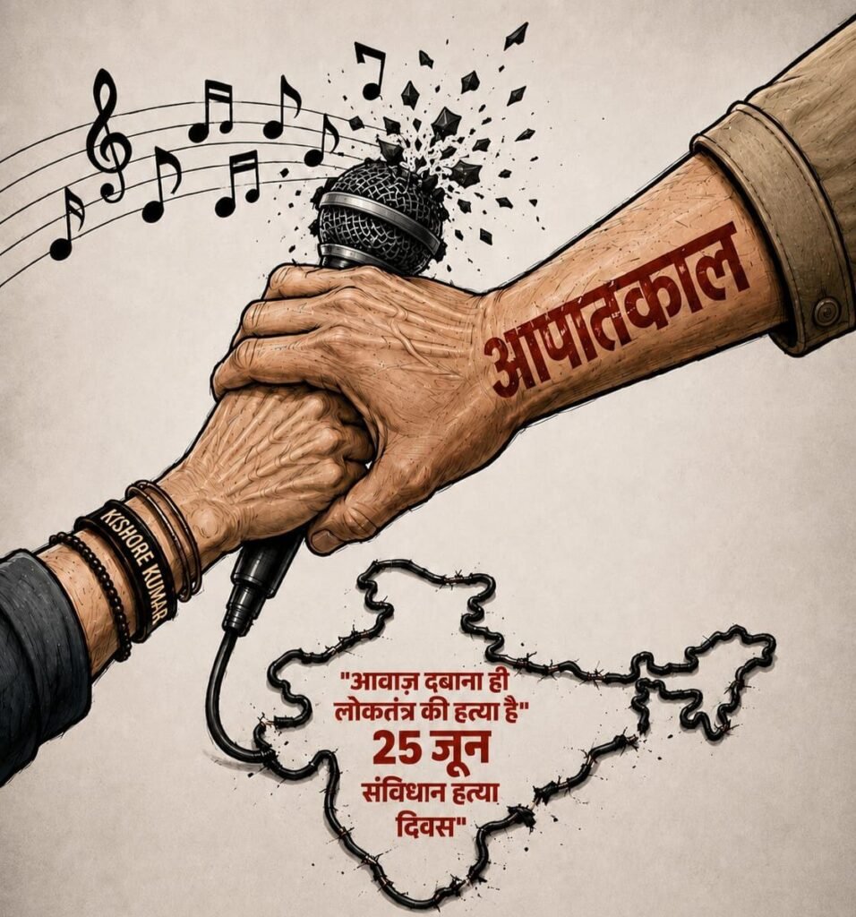 लोकतंत्र के इतिहास का सबसे काला अध्याय है आज 25 जून का वह दिन- गिरधर गुप्ता वरिष्ठ भाजपा नेता. श्री गुप्ता ने कहा- संविधान हत्या दिवस पर लोकतंत्र की रक्षा करने के लिए संघर्ष करने वाले सभी सेनानियों को सादर नमन. गिरधर ने कहा- 21 महीने तक देश में रहा आपातकाल kshititech