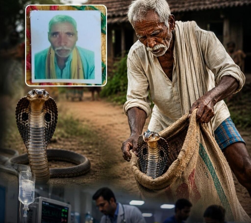 सपेरे को ही डस लिया सांप ने- सपेरे की हुई मौत. 40 सालों से कर रहा था सांप पकड़ने का काम. 500 से ज्यादा जहरीले सांपों को किया था उसने रेस्क्यू kshititech