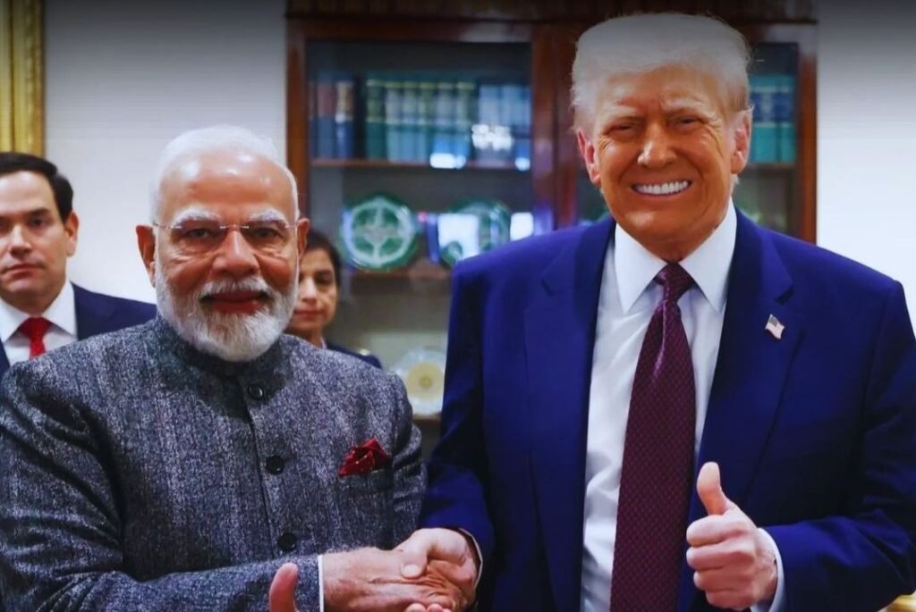 भारत अमेरिका के बीच टैरिफ को लेकर प्रारंभ हुआ विवाद टैरिफ के साथ ही हुआ खत्म. व्यापार समझौता अंतिम चरण पर।यह सिर्फ समझौता नहीं बल्कि दो देशों के बीच होगी मजबूत दोस्ती kshititech