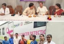 जिला स्वास्थ्य विभाग के सहयोग से 21 जुलाई को शक्ति में बालको मेडिकल सेंटर की पहुंची कैंसर वैन ने करी मरीजों की जांच. नगर पालिका अध्यक्ष श्यामसुंदर अग्रवाल सहित सीएमएचओ मैडम एवं बीएमसी के चिकित्सक रहे मौजूद. नगर पालिका अध्यक्ष अग्रवाल ने कहा- कैंसर जानलेवा बीमारी नहीं. समय पूर्व जानकारी से समुचित इलाज संभव kshititech