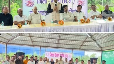 सक्ति जिला चावल उद्योग संघ की नई कार्यकारिणी गठित.दिनेश शर्मा बने अध्यक्ष, अनिल अग्रवाल महामंत्री व अभिषेक अग्रवाल(गोलू)कोषाध्यक्ष मनोनीत. पूर्व मंत्री नोबेल कुमार वर्मा एवं पूर्व विधायक केशव चंद्रा बनाए गए संरक्षक. श्याम राइस मिल परिसर में आयोजित थी बैठक सक्ति जिला चावल उद्योग संघ की नई कार्यकारिणी गठित.दिनेश शर्मा बने अध्यक्ष, अनिल अग्रवाल महामंत्री व अभिषेक अग्रवाल(गोलू)कोषाध्यक्ष मनोनीत. पूर्व मंत्री नोबेल कुमार वर्मा एवं पूर्व विधायक केशव चंद्रा बनाए गए संरक्षक. श्याम राइस मिल परिसर में आयोजित थी बैठक kshititech