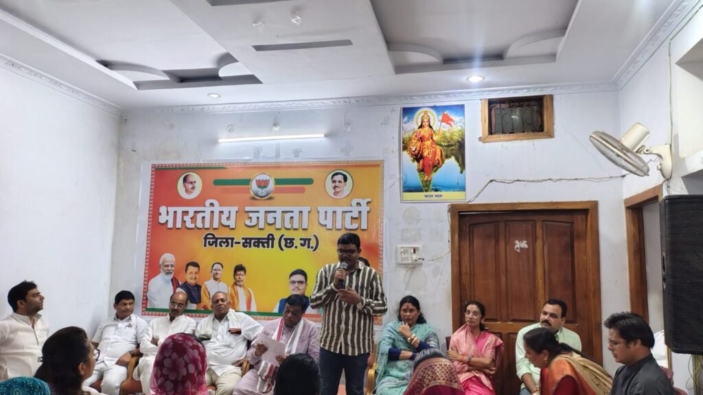 जिला भाजपा कार्यालय शक्ति में हुआ मुखर्जी जी की जयंती का कार्यक्रम-डॉ. श्यामा प्रसाद मुखर्जी का जीवन एक खुली किताब की तरह, उनके विचार आज भी राष्ट्र को दिशा दे रहे हैं : नारायण चंदेल kshititech