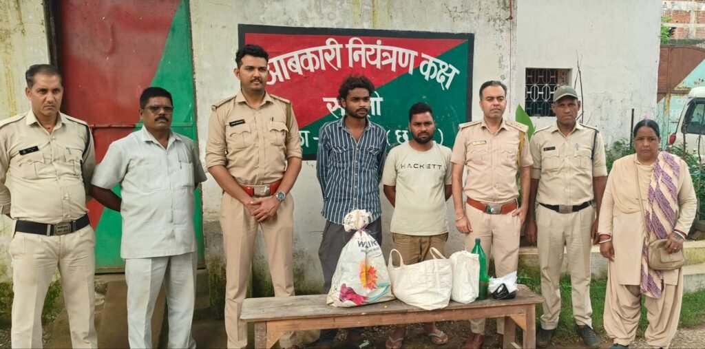 आबकारी वृत्त सक्ती में अवैध शराब कारोबारियों पर ताबड़तोड़ कार्रवाई. सहायक जिला आबकारी अधिकारी आशीष उप्पल के नेतृत्व में हुई कार्रवाई आबकारी के दो अलग-अलग मामले दर्ज आबकारी वृत्त सक्ती में अवैध शराब कारोबारियों पर ताबड़तोड़ कार्रवाई. सहायक जिला आबकारी अधिकारी आशीष उप्पल के नेतृत्व में हुई कार्रवाई आबकारी के दो अलग-अलग मामले दर्ज kshititech