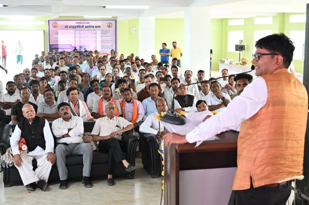 चंद्रपुर में हुआ आरोग्यधाम का भूमि पूजन. वित्त मंत्री ओपी चौधरी ने कहा- सामाजिक सरोकार के तहत बनने वाला यह चिकित्सालय क्षेत्र के लोगों की चिकित्सा सेवा का बनेगा बड़ा केंद्र. श्री गोपाल जी महाप्रभु एवं मां चंद्रहासिनी सार्वजनिक न्यास चंद्रपुर ने की है आरोग्यधाम निर्माण की पहल चंद्रपुर में हुआ आरोग्यधाम का भूमि पूजन. वित्त मंत्री ओपी चौधरी ने कहा- सामाजिक सरोकार के तहत बनने वाला यह चिकित्सालय क्षेत्र के लोगों की चिकित्सा सेवा का बनेगा बड़ा केंद्र. श्री गोपाल जी महाप्रभु एवं मां चंद्रहासिनी सार्वजनिक न्यास चंद्रपुर ने की है आरोग्यधाम निर्माण की पहल kshititech