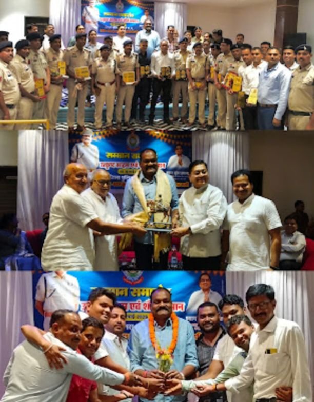 शक्ति के प्रथम नागरिक श्याम सुंदर अग्रवाल ने किया 2 जुलाई को शक्ति पुलिस का शौर्य साहस सम्मान समारोह. पुलिस कप्तान सहित पुलिस अधिकारियों एवं जवानों का हुआ सम्मान. प्रथम नागरिक ने एसपी कार्यालय पहुंचकर पुलिस महानिरीक्षक रामगोपाल गर्ग जी का भी किया सम्मान. एसपी साहब ने कहा- पुलिस जनता की सुरक्षा के लिए प्रतिबद्ध. प्रथम नागरिक श्री अग्रवाल ने कहा- शक्ति जिला पुलिस की सजगता जनता की सबसे बड़ी सुरक्षा kshititech