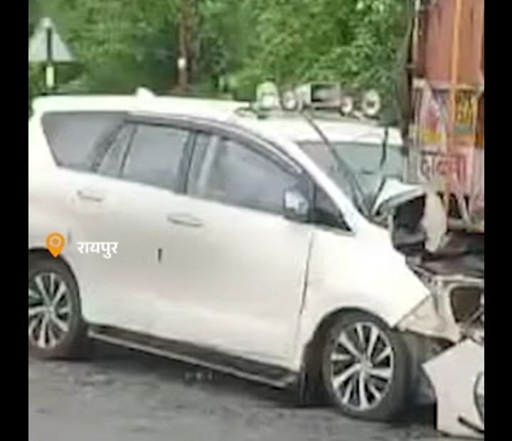ब्रेकिंग न्यूज़- भाजपा प्रदेश अध्यक्ष किरण सिंहदेव की गाड़ी का हुआ एक्सीडेंट.उत्तर प्रदेश में सड़क दुर्घटना में घायल अध्यक्ष जी को ले जाया जा रहा मेडिकल कॉलेज। पूरे परिवार के साथ बाबा बागेश्वर धाम जा रहे थे अध्यक्ष जी ब्रेकिंग न्यूज़- भाजपा प्रदेश अध्यक्ष किरण सिंहदेव की गाड़ी का हुआ एक्सीडेंट.उत्तर प्रदेश में सड़क दुर्घटना में घायल अध्यक्ष जी को ले जाया जा रहा मेडिकल कॉलेज। पूरे परिवार के साथ बाबा बागेश्वर धाम जा रहे थे अध्यक्ष जी kshititech