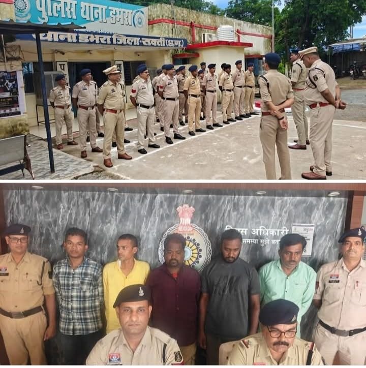 पांच जूवारियों को शक्ति पुलिस ने पनारी में जुआ खेलते किया रंगे हाथों गिरफ्तार.एसपी प्रफुल्ल ठाकुर पहुंचे जिले के थानों के निरीक्षण में. डभरा थाने में एसपी साहब की उपस्थिति में किया गया वृक्षारोपण कार्यक्रम.शक्ति ट्रैफिक पुलिस ने करी स्कूलों में बसों को लेकर का kshititech