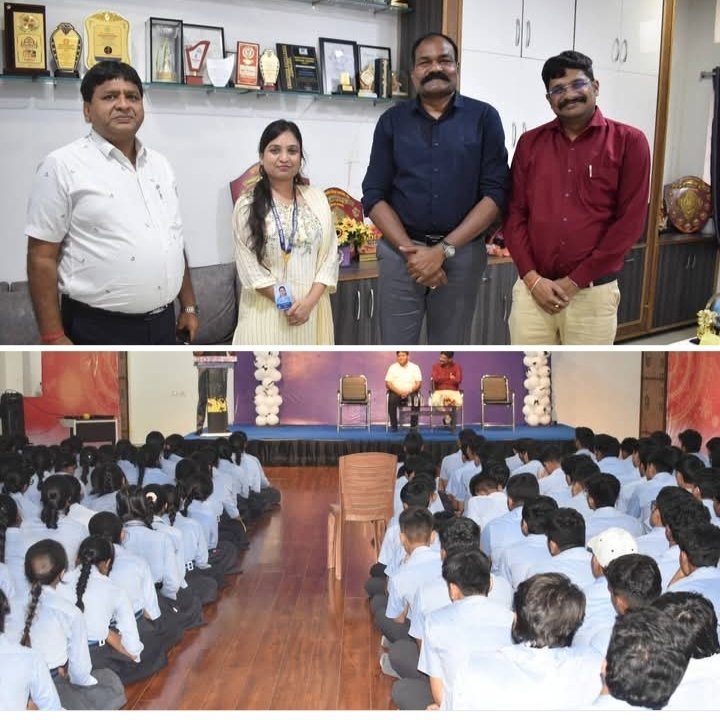 जिला पुलिस अधीक्षक के मुख्य आतिथ्य में शक्ति के जिंदल वर्ल्ड स्कूल में सड़क सुरक्षा एवं साइबर जागरूकता कार्यक्रम संपन्न. विद्यालय के डायरेक्टर रवि जिंदल भी रहे मौजूद. एसपी साहब ने की विद्यालय की शिक्षा व्यवस्था की प्रशंसा जिला पुलिस अधीक्षक के मुख्य आतिथ्य में शक्ति के जिंदल वर्ल्ड स्कूल में सड़क सुरक्षा एवं साइबर जागरूकता कार्यक्रम संपन्न. विद्यालय के डायरेक्टर रवि जिंदल भी रहे मौजूद. एसपी साहब ने की विद्यालय की शिक्षा व्यवस्था की प्रशंसा kshititech
