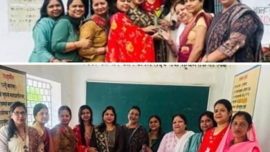 शक्ति की अखिल भारतीय अग्रवाल महिला सम्मेलन की सदस्यों ने किया बोरदा के सरकारी स्कूल में बच्चों को स्कूल बैग एवं बिस्किट का वितरण. बच्चों को मोटिवेट भी किया महिला समिति ने। गांव की सरपंच अमिता सिदार भी रही मौजूद kshititech