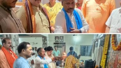शक्ति जिले के भाजपा नेताओं की बैठक ली संगठन महामंत्री पवन साय ने. 17 अगस्त को शक्ति प्रवास के दौरान पूर्व जिला अध्यक्ष कृष्णकांत चंद्रा के निवास नग्झर भी पहुंचे पवन जी. रुद्राभिषेक कार्यक्रम में करी सहभागिता।चंद्रपुर की मां चंद्रहासिनी देवी के दरबार में पहुंचकर टेका मत्था kshititech