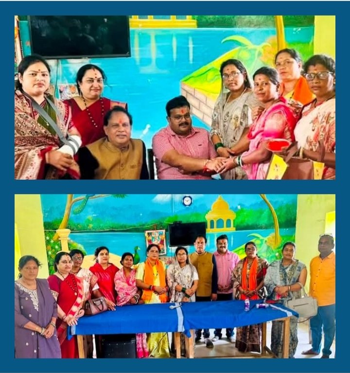 26 अगस्त को महिला मोर्चा एवं ब्रह्माकुमारी की बहनों ने शक्ति के जिला जेल में बंदियों को बांधा रक्षा सूत्र- जेलर पटेल सहित जनप्रतिनिधि रहे मौजूद. ब्रह्माकुमारी की बहनों ने बंदियों को दिया मेडिटेशन kshititech