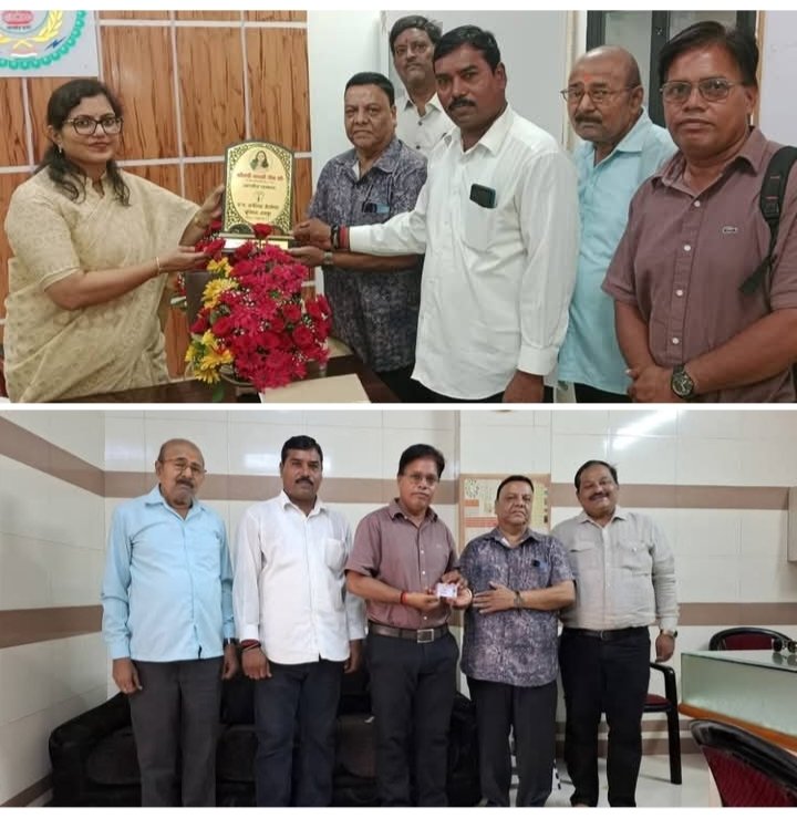 छत्तीसगढ़ जर्नलिस्ट वेलफेयर यूनियन शक्ति जिला इकाई ने करी कलेक्टर मैडम से मुलाकात. 27 अगस्त को जिला इकाई शक्ति की संपन्न हुई प्रथम बैठक. यूनियन द्वारा प्रदेश में किया जा रहे कार्यों से अवगत कराया गया जिले की नई कलेक्टर को kshititech