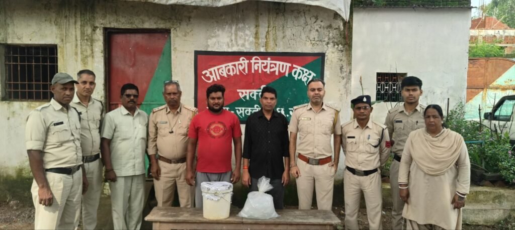 शक्ति जिले के सहायक जिला आबकारी अधिकारी आशीष उप्पल के नेतृत्व में आबकारी वृत्त जैजैपुर में अवैध शराब कारोबारियों पर ताबड़तोड़ कार्रवाई शक्ति जिले के सहायक जिला आबकारी अधिकारी आशीष उप्पल के नेतृत्व में आबकारी वृत्त जैजैपुर में अवैध शराब कारोबारियों पर ताबड़तोड़ कार्रवाई kshititech